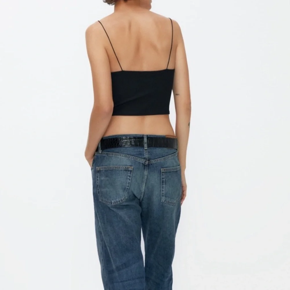ZARA Rib Bandeau top - Picture 4 of 16
